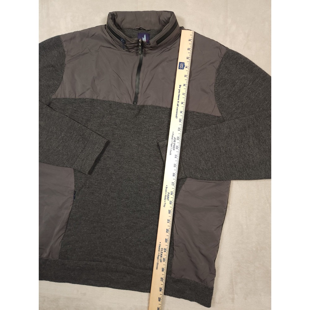 Johnnie O Merino Wool Knit 1/4 Zip Pullover Mens XL - Picture 6 of 11